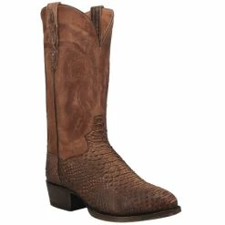 Best Pirce 😍 Dan Post Men's Mayson Western 🥾 Boots - Snip Toe Chocolate 🥰