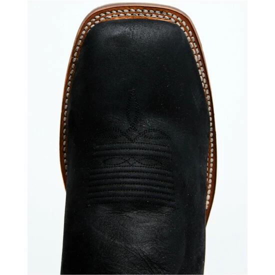 Buy π Dan Post Men's Leon Crazy Horse Performance Leather Western Boot - Broad Square Toe Black/blue β - Image 6