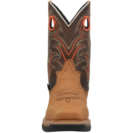 New π― Dan Post Men's Storm's Eye Western Work π₯Ύ Boots - Composite Toe Brown π - Image 4