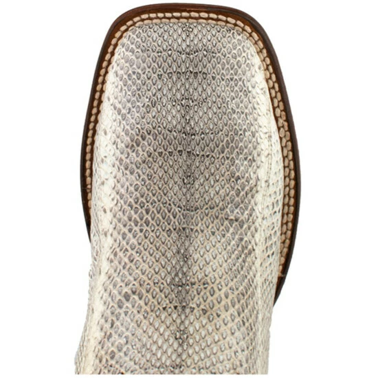 Cheap π― Dan Post Men's Exotic Water Snake Western π₯Ύ Boots - Broad Square Toe Natural π - Image 6