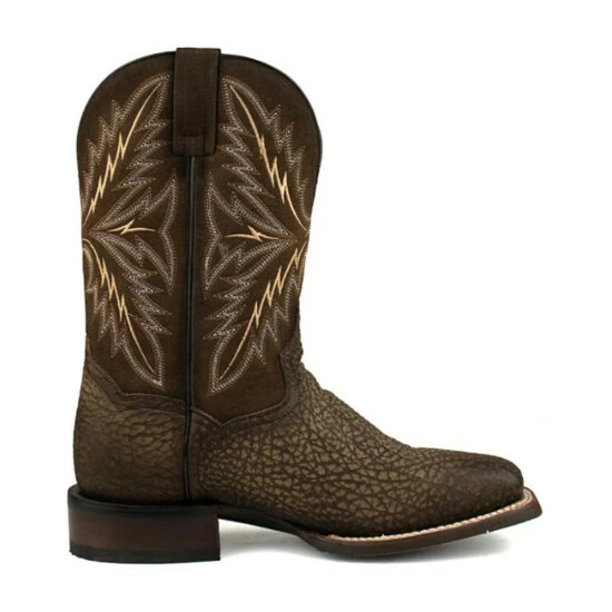 Cheapest β Dan Post Men's Quintin Western π₯Ύ Boots - Broad Square Toe Chocolate π - Image 2