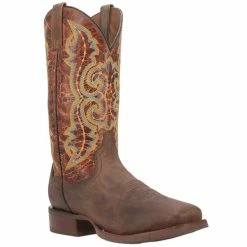 Brand new π― Dan Post Men's Bullhead Crackle Western π₯Ύ Boots - Broad Square Toe Rust Copper π