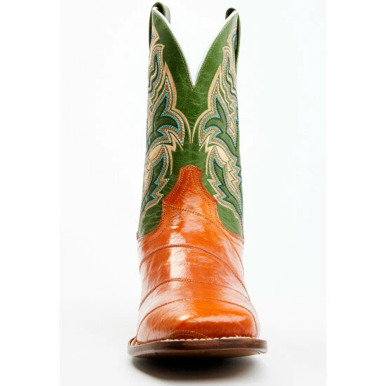 Brand new π Dan Post Men's Camel Eel Exotic Western π₯Ύ Boots - Broad Square Toe Multi π - Image 4