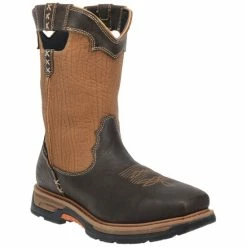 Budget π Dan Post Men's Scoop EH Waterproof Western Work π₯Ύ Boots - Composite Toe Rust Copper π₯