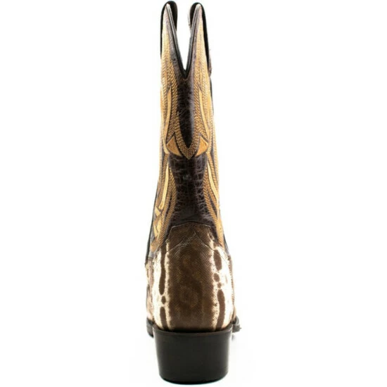 Brand new π Dan Post Men's Kauring Snake Exotic Western π₯Ύ Boots - Square Toe Brown β€οΈ - Image 5