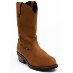 Wholesale 😀 Dan Post Men's Albuquerque Waterproof Western Work 🥾 Boots - Soft Toe Distressed 😍