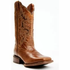 Cheapest 🌟 Dan Post 👩 Women's Magnolia Embroidered Western 🥾 Boots - Broad Square Toe Tan ❤️