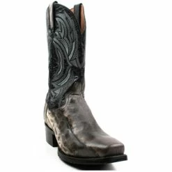 Brand new π Dan Post Men's Karung Snake Exotic Western π₯Ύ Boots - Square Toe Black β€οΈ