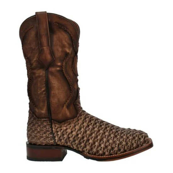 New π Dan Post Men's Stanley Western π₯Ύ Boots - Broad Square Toe Brown β¨ - Image 2