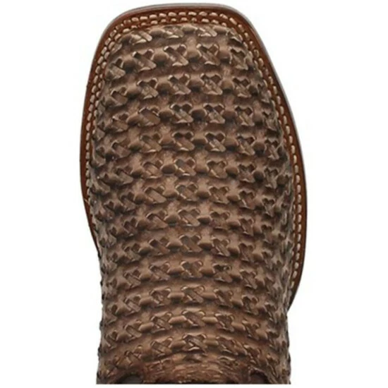 New π Dan Post Men's Stanley Western π₯Ύ Boots - Broad Square Toe Brown β¨ - Image 6