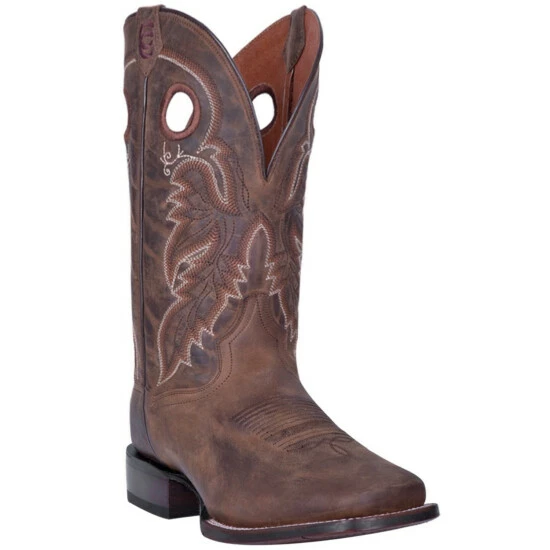 Deals π Dan Post Men's Abram Western π₯Ύ Boots - Broad Square Toe Tan β