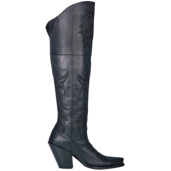 Flash Sale β€οΈ Dan Post π© Women's Jilted Fashion Western π₯Ύ Boots - Snip Toe Black π - Image 3