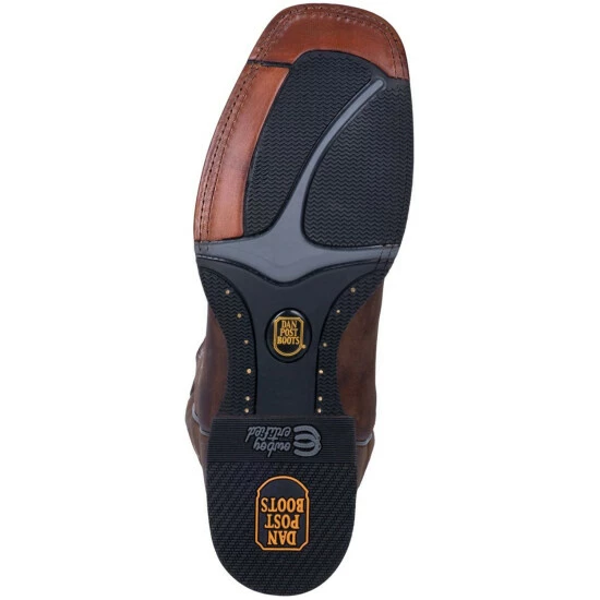 Deals π Dan Post Men's Abram Western π₯Ύ Boots - Broad Square Toe Tan β - Image 7