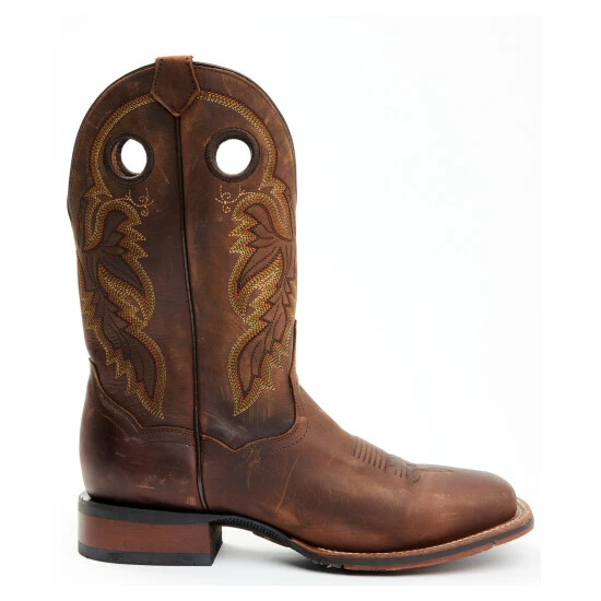 Cheap π Dan Post Men's Leon Crazy Horse Performance Western Boot - Broad Square Toe Rust Copper π - Image 2