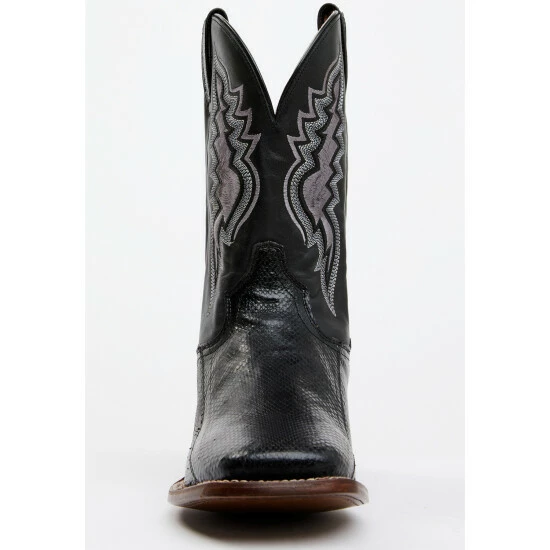 Cheap π₯ Dan Post Men's Exotic Water Snake Western π₯Ύ Boots - Broad Square Toe Black β - Image 4