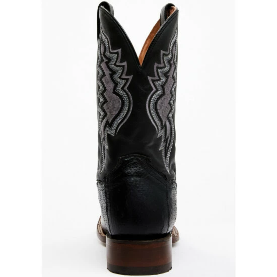 Cheap π₯ Dan Post Men's Exotic Water Snake Western π₯Ύ Boots - Broad Square Toe Black β - Image 5