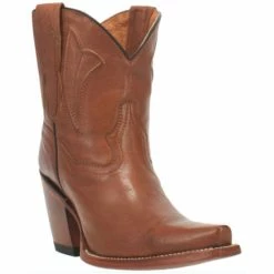 Top 10 🧨 Dan Post 👩 Women's Myla Western Booties - Snip Toe Tan 👍