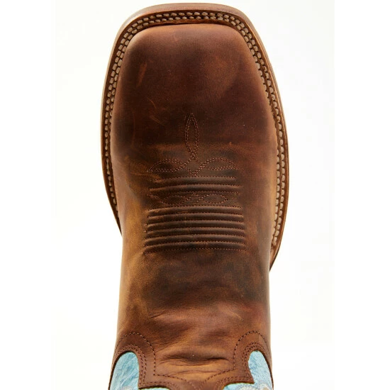 Best Pirce โญ Dan Post Men's Performance Western ๐ฅพ Boots - Broad Square Toe Blue ๐ฅ - Image 6