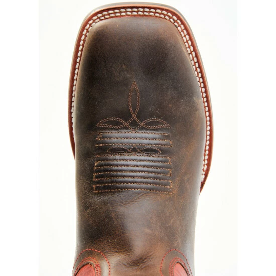 Best Sale π Dan Post Men's Leon Red Top Western π₯Ύ Boots - Broad Square Toe β - Image 6