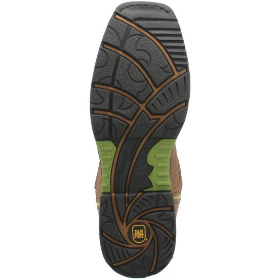 Budget π Dan Post Men's Storms Eye Waterproof EH Western Work π₯Ύ Boots - Composite Toe Brown βοΈ - Image 7