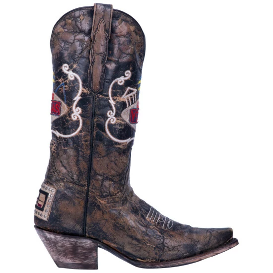 Coupon β€οΈ Dan Post π© Women's Las Vegas Western π₯Ύ Boots - Snip Toe Chocolate π₯° - Image 2