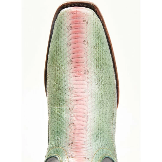 Brand new β€οΈ Dan Post π© Women's Exotic Watersnake Skin Western π₯Ύ Boots - Broad Square Toe Green π - Image 6