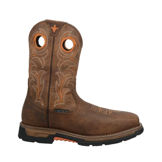 Cheapest π Dan Post Men's Storms Eye Waterproof Western Work π₯Ύ Boots - Composite Toe Brown π - Image 2