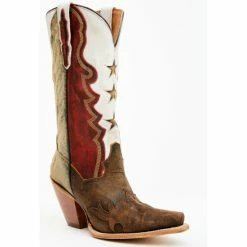 Promo π₯° Dan Post π© Women's Senorita 13" Star Overlay Western π₯Ύ Boots Multi π