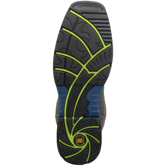 Flash Sale π Dan Post Men's Storm Surge Waterproof Western Work π₯Ύ Boots - Broad Square Toe Blue π - Image 7