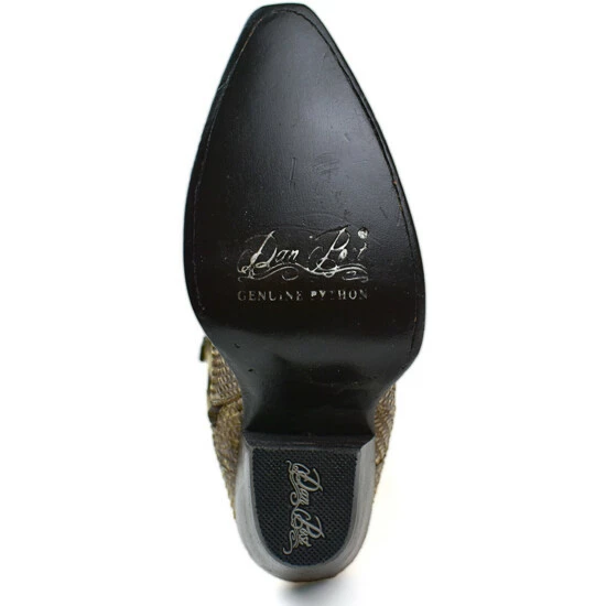 Wholesale π― Dan Post π© Women's Natural Python Exotic Tall Western Boot - Snip Toe π - Image 7