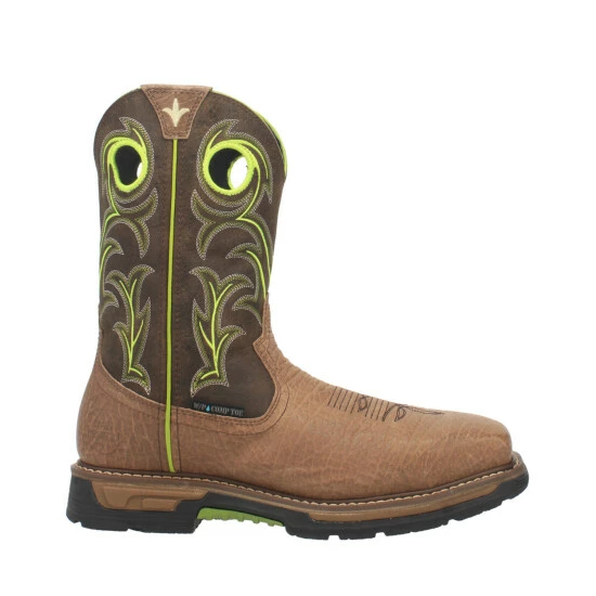 Best deal π Dan Post Men's Storm's Eye Waterproof Western Work π₯Ύ Boots Brown π - Image 2